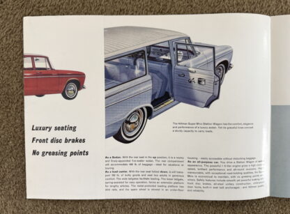 1965 Hillman Super Minx Station Wagon Brochure - Image 2