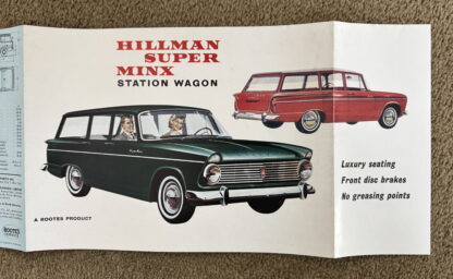1965 Hillman Super Minx Station Wagon Brochure - Image 5