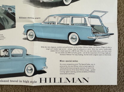 1958 Hillman Minx Brochure - Image 5