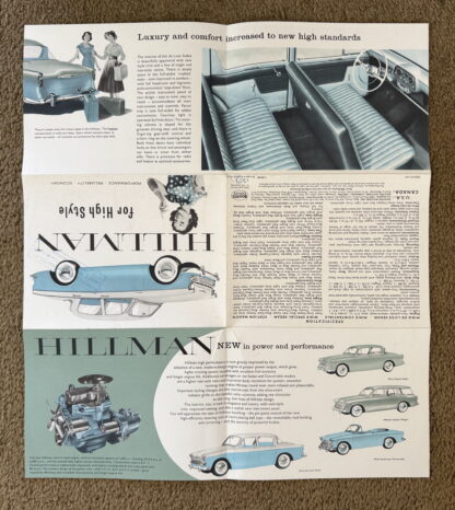 1958 Hillman Minx Brochure - Image 8