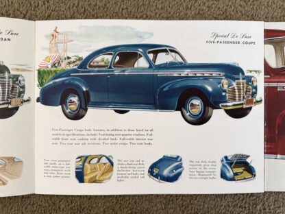1941 Chevrolet Special, Master De Luxe Range Brochure - Image 5