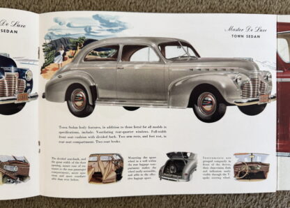 1941 Chevrolet Special, Master De Luxe Range Brochure - Image 11