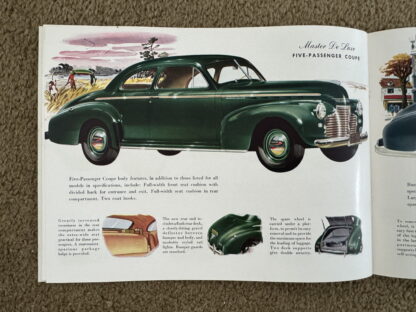 1941 Chevrolet Special, Master De Luxe Range Brochure - Image 12