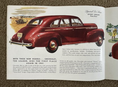 1941 Chevrolet Special, Master De Luxe Range Brochure - Image 16