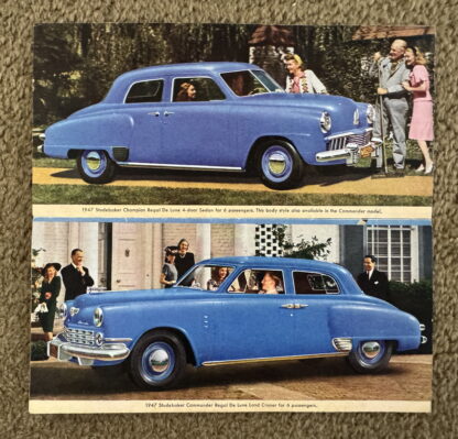1947 Studebaker Range Brochure Commander Champion Landcruiser - Image 2