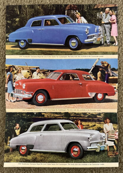 1947 Studebaker Range Brochure Commander Champion Landcruiser - Image 3