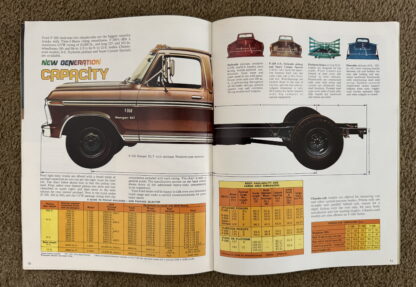 1973 Ford Pickup Truck F100, F250, F350 Brochure - Image 7