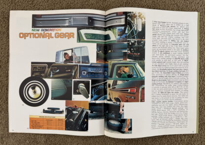 1973 Ford Pickup Truck F100, F250, F350 Brochure - Image 9