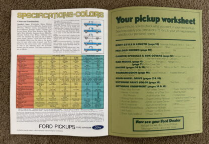 1973 Ford Pickup Truck F100, F250, F350 Brochure - Image 10