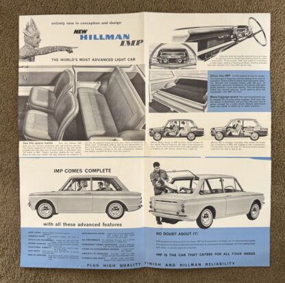 1963 Hillman Imp Brochure - Image 3