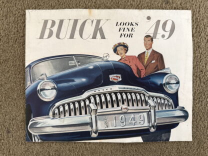 1949 Buick Super Series 50, Roadmaster Series 70 Range Brochure