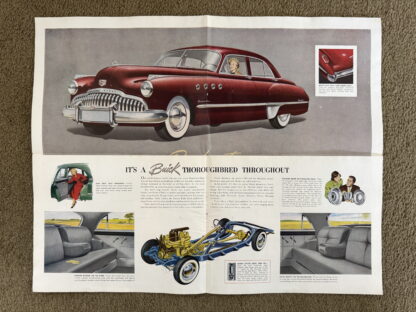 1949 Buick Super Series 50, Roadmaster Series 70 Range Brochure - Image 4