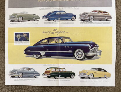 1949 Buick Super Series 50, Roadmaster Series 70 Range Brochure - Image 6