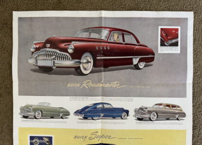 1949 Buick Super Series 50, Roadmaster Series 70 Range Brochure - Image 7
