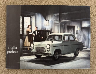 1957 Ford Anglia and Prefect Brochure