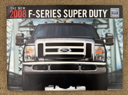 2008 Ford Pickup Truck Super Duty F250, F350, F450 Brochure