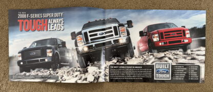 2008 Ford Pickup Truck Super Duty F250, F350, F450 Brochure - Image 2