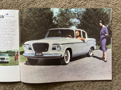 1959 Studebaker Range Brochure Lark, Silver Hawk - Image 9