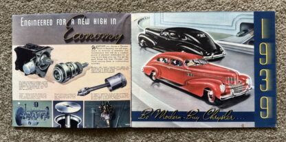 1939 Chrysler Royal, Imperial Range Brochure - Image 2