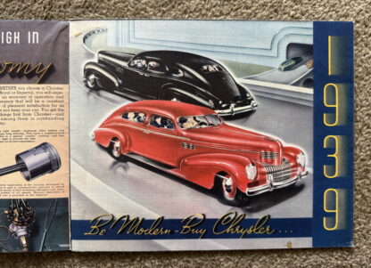 1939 Chrysler Royal, Imperial Range Brochure - Image 4