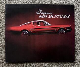 1965 Ford Mustang Brochure