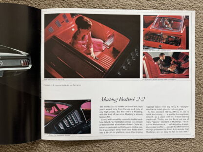 1965 Ford Mustang Brochure - Image 4