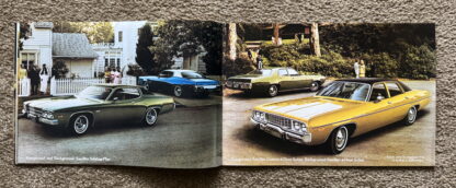 1973 Plymouth Chrysler Range Brochure Valiant, Fury, Barracuda, Satellite - Image 7