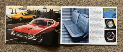 1973 Plymouth Chrysler Range Brochure Valiant, Fury, Barracuda, Satellite - Image 9