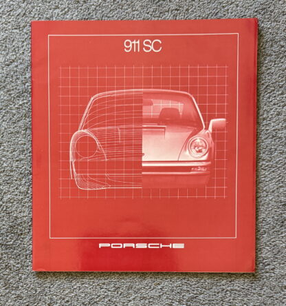 1981 Porsche 911SC Brochure