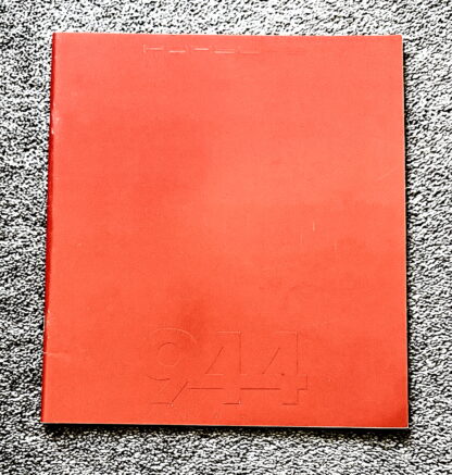 1983 Porsche 944 Brochure