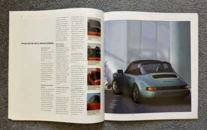 1991 Porsche 911 Carrera, Tubo Brochure - Image 8