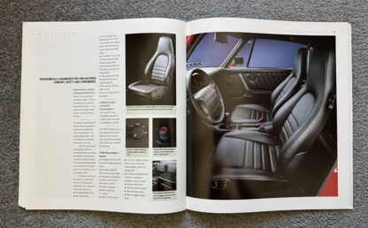 1991 Porsche 911 Carrera, Tubo Brochure - Image 12