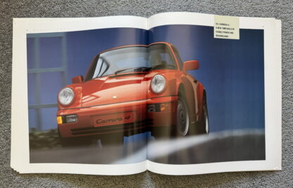 1991 Porsche 911 Carrera, Tubo Brochure - Image 15