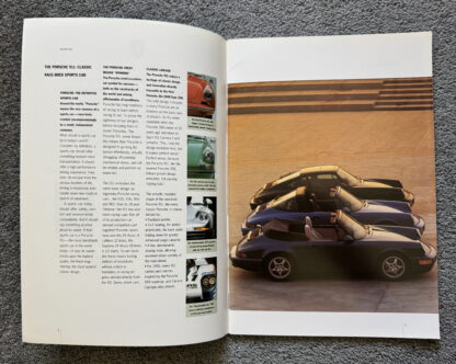 1992 Porsche 911 Carrera 2, 4, Turbo Brochure - Image 2