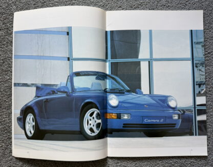 1992 Porsche 911 Carrera 2, 4, Turbo Brochure - Image 5
