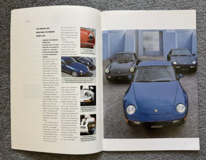 1992 Porsche 968 Brochure - Image 3