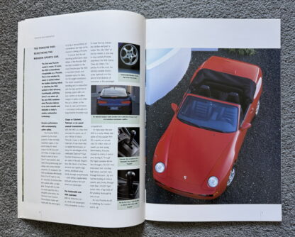 1992 Porsche Range Brochure, 968, 911 928 - Image 5