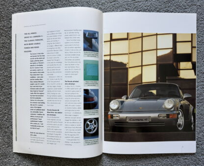1992 Porsche Range Brochure, 968, 911 928 - Image 6