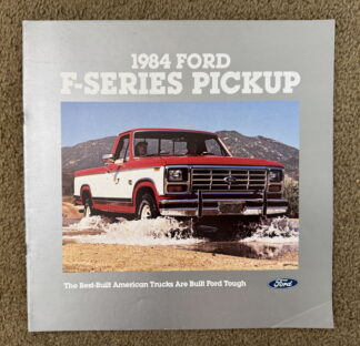 1984 Ford Pickup Truck F150, F250, F350 Brochure