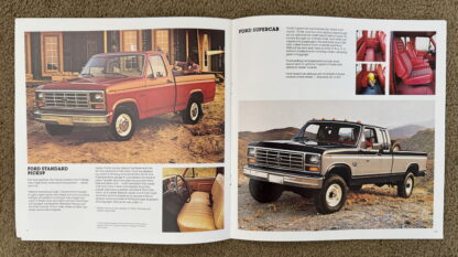 1984 Ford Pickup Truck F150, F250, F350 Brochure - Image 7