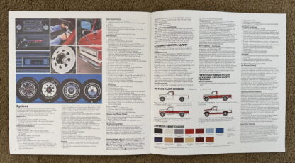 1984 Ford Pickup Truck F150, F250, F350 Brochure - Image 10