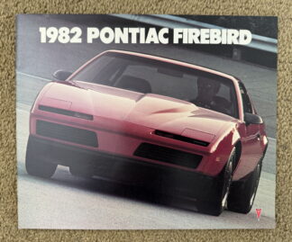 1982 Pontiac Firebird, Trans Am, S/E Brochure