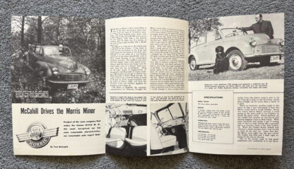 1952 Morris Minor Brochure - Image 2