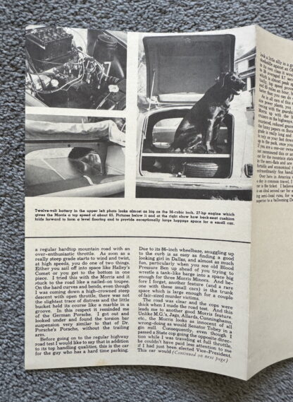 1952 Morris Minor Brochure - Image 7