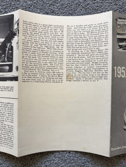 1952 Morris Minor Brochure - Image 8