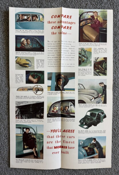 1950 Morris Minor, Oxford, Six Brochure - Image 3