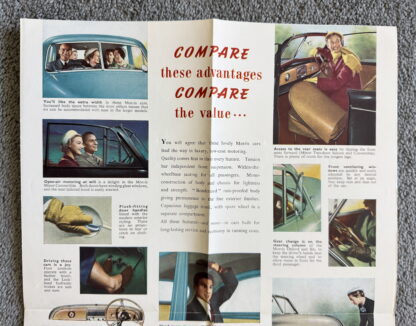 1950 Morris Minor, Oxford, Six Brochure - Image 5