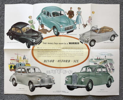 1950 Morris Minor, Oxford, Six Brochure - Image 7