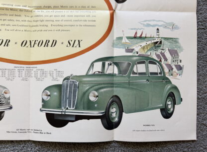 1950 Morris Minor, Oxford, Six Brochure - Image 9