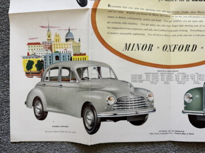 1950 Morris Minor, Oxford, Six Brochure - Image 10